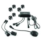 turn assistant 2S Step Scan, consists of: 7″ monitor, side-camera, camera cable 5 m, mounting plate, side scan system incl. 2 sensors, speed trigger module