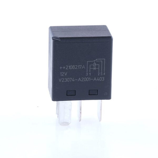 Micro Relay 24V, 10A, normally open, with diode, sealed
