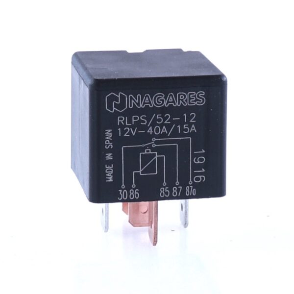 Mini Relay 12V, 15/40A, changeover contact