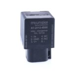 Relay 12V, 10/13A, changeover contact, with diode, IP68 with DEUTSCH connector