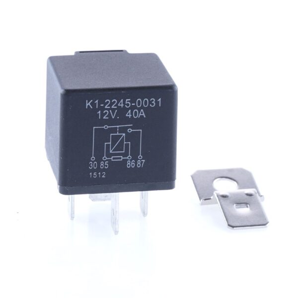 Mini Relay 12V, 40A, normally open, with resistor