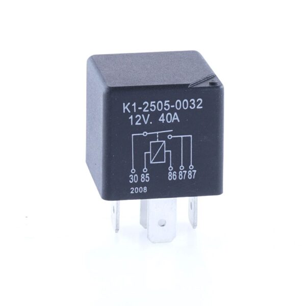 Mini Relay 12V, 40A, 2 x normally open (2x87), sealed