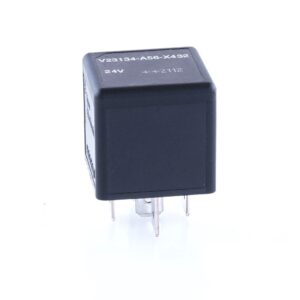 Mini Relay 24V, 40/60A, changeover contact, with diode