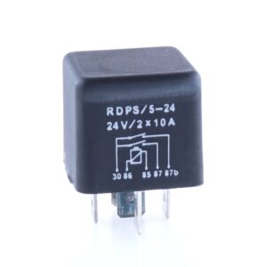 Mini Relay 24V, 2x10A, 2 x normally open