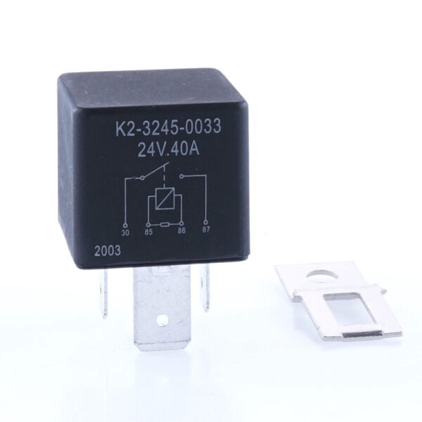 Power-Relay 24V, 40A, normally open, with resistor