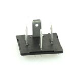 Relay Base 4 pole, 4×6.3mm, without printing