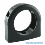 conduit clip, NW10, fixing hole Ø 4mm, synthetic material