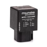 Multifunctional Relay, 10A, 9-30V, 2x Input, solid state relay, high-side, DEUTSCH DT06-6S..., IP68, parameterizable by customer
