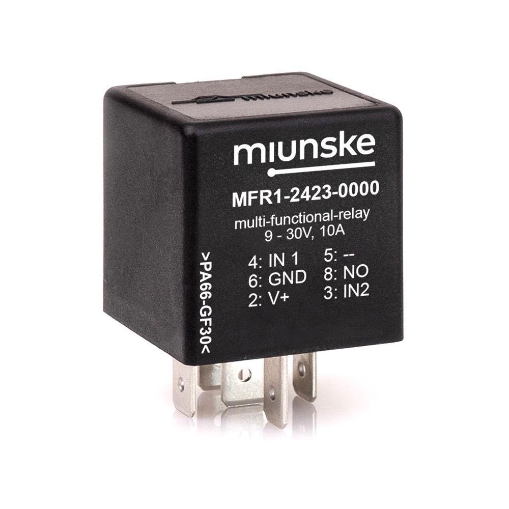 Multifunctional Relay, 10A, 9-30V, 2x Input, solid-state relay, high ...