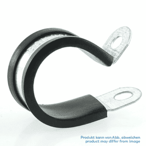 P-clip, NW10, fixing hole Ø 5mm, metal