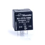 Flasher 12V, 2+1(6) x 21W + 0..5W, with control outputs