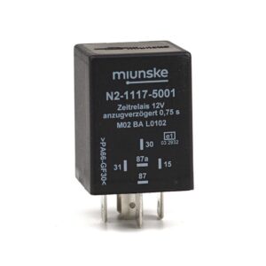 Switch-on Delayed Timer Relay 12V, 0.75sec, no dry contact