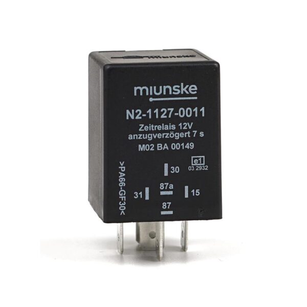 Switch-on Delayed Timer Relay 12V, 7sec, dry contact