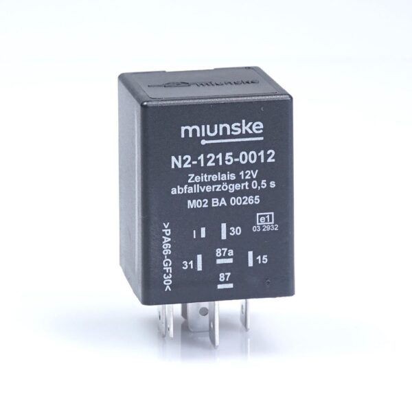 Switch-off Delayed Timer Relay 12V, 0.5sec, dry contact, retriggerable