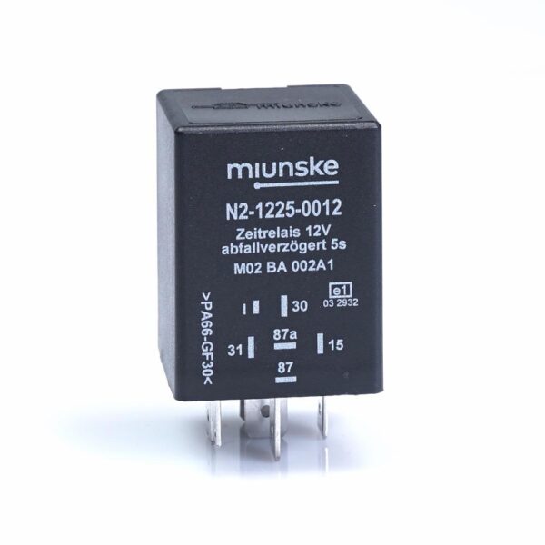 Switch-off Delayed Timer Relay 12V, 2sec, dry contact, retriggerable