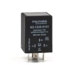 Switch-off Delayed Timer Relay 12V, 5sec, no dry contact, retriggerable, waterproof