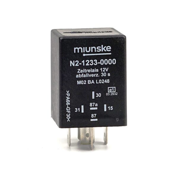 Switch-off Delayed Timer Relay 12V, NC 10A/ NO 15A, 30sec, no dry contact
