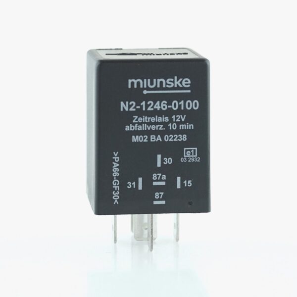 Switch-off Delayed Timer Relay 12V, NC 25A/NO 25A, 10min, no dry contact