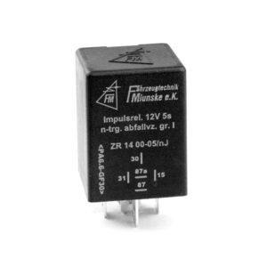 Switch-off Delayed Impulse Relay 12V, 5sec, no dry contact, negative triggered