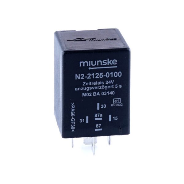 Switch-on Delayed Timer Relay 24V, 5sec, dry contact