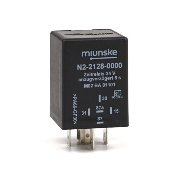 Switch-on Delayed Timer Relay 24V, 8sec, dry contact