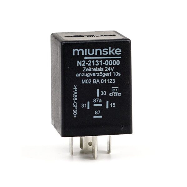 Switch-on Delayed Timer Relay 24V, 10sec, dry contact