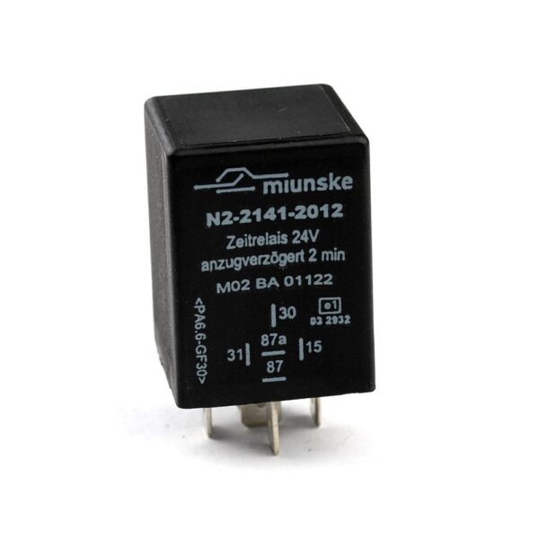 Switch-on Delayed Timer Relay 24V, 2min, no dry contact, water proof