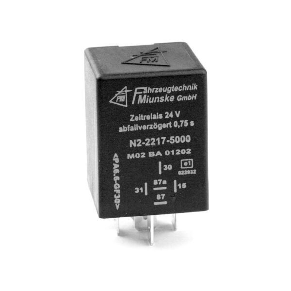 Switch-off Delayed Timer Relay 24V, 0.75sec, no dry contact