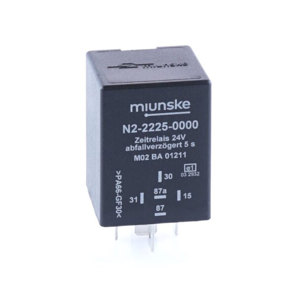 Switch-off Delayed Timer Relay 24V, 5sec, no dry contact