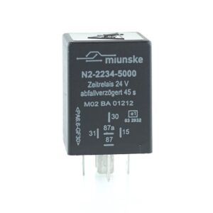 Switch-off Delayed Timer Relay 24V, NC 10A/NO 15A, 45sec, no dry contact