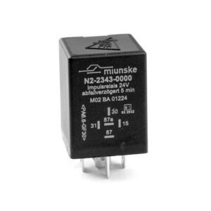 Switch-off Delayed Impulse Relay 24V, 5min, dry contact, positive triggered