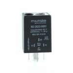 Switch-off delayed  impulse relay 24V, 1…30sec adjustable, no dry contact, positive triggered