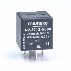 Switch-off Delayed Timer Relay 9...30V, 0.25sec, fully electronic