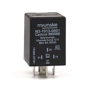Voltage Monitoring Relay 12V, NC 10A/NO 15A, U(on) 13.6V, U(off) 13V