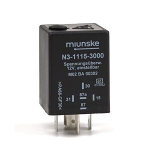 Voltage Monitoring Relay 12V, adjustable, U(ein) 11...16V, delayed