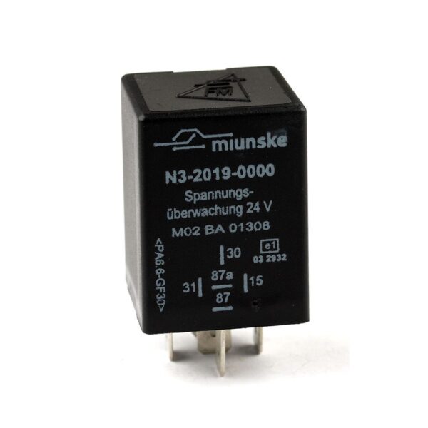 Voltage Monitoring Relay 24V, U(on) 22V, U(off) 19V, delayed