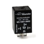 Stepping Relay 12V, 20/25A, triggering input positive triggering