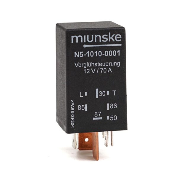 Preheating Control 12V, 70A, preheat 3...21sec, 5sec readiness, afterglow 5sec