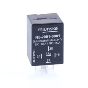 Stepping Relay 24V, 10/15A, triggering input positive triggering