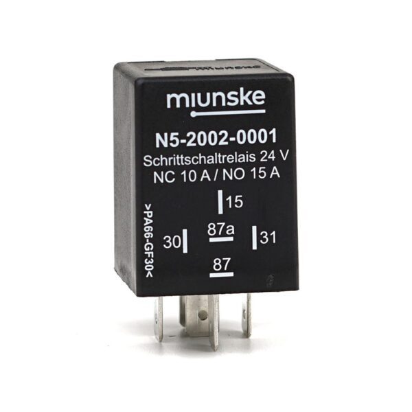 Stepping Relay 24V, 10/15A, triggering input positive triggering