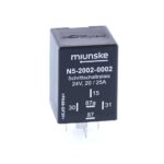 Stepping Relay 24V, 20/25A, triggering input positive triggering, dry contact