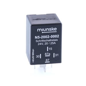 Stepping Relay 24V, 20/25A, triggering input positive triggering, dry contact