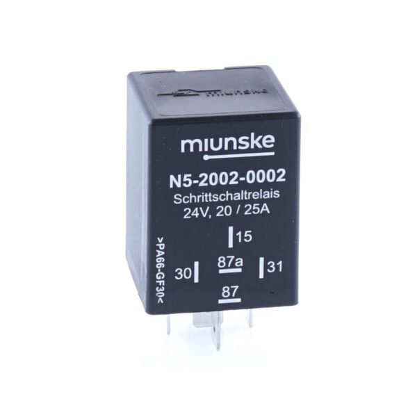 Stepping Relay 24V, 20/25A, triggering input positive triggering, dry contact