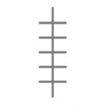 Grid Doming for CAN Keypad, 12 keys, clear, backside selectively self-adhesive