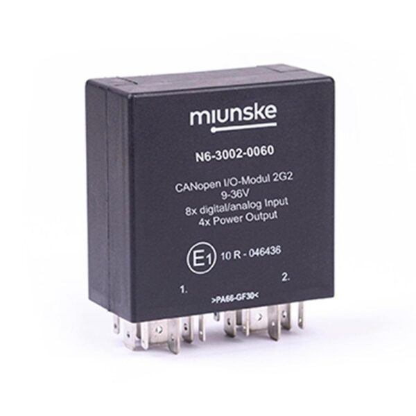 CANopen I/O-Module 2G2, 9-36V, 8 x d/a Input, 4 x Power Output