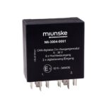 CAN I/O-Module 1G4, 9-36V, 2 x d/a Input, 6 x Power Output