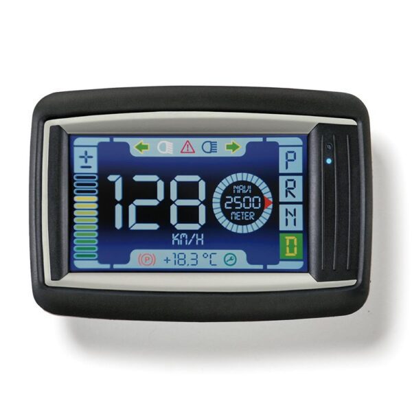 OPUS A3eco Full, PClient, 4.3" TFT 480x272 Pixel Touch, 2x CAN ISO 11898, 1x Video In, 4x Input, 3x Output