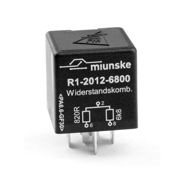 Resistor Combination 820Ohm/6.8kOhm, je 0.6W