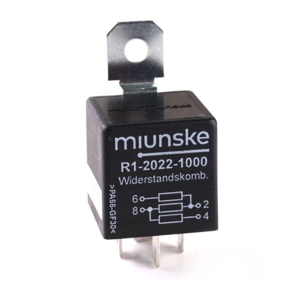 Resistor Combination 3x1kOhm, 1W, with bracket