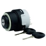 Ignition Starter Switch, single key code, for central closings, without “P” switch position
